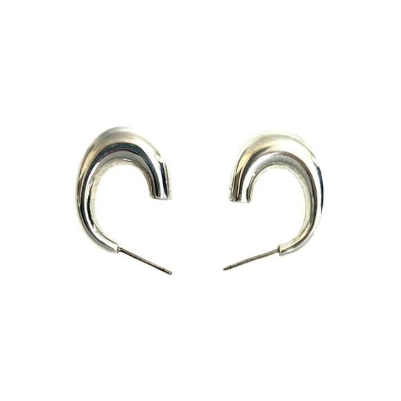 TIFFANY Authentic Silver Earrings - Picture 2 of 4